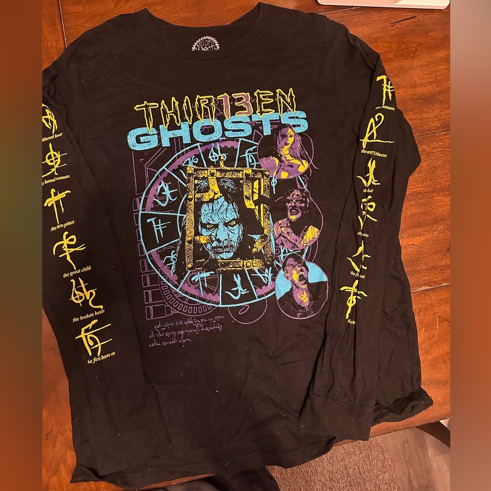 Studiohouse Designs thirteen ghosts long sleeve xl shirt